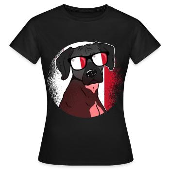 Malta - Frauen T-Shirt - Schwarz - Vorne - AI Model Female 172 dark (172cm)