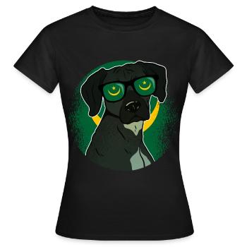 Mauritanie - T-shirt Femme - noir - Devant - AI Model Female 172 dark (172cm)