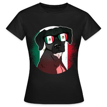 Mexiko - Frauen T-Shirt - Schwarz - Vorne - AI Model Female 172 dark (172cm)