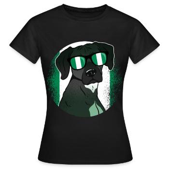 Nigeria - Women's T-Shirt - black - Front - AI Model Female 172 dark (172cm)