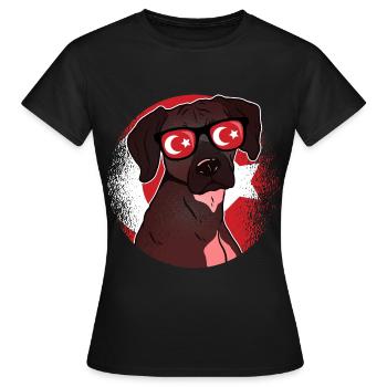 Empire ottoman - T-shirt Femme - noir - Devant - AI Model Female 172 dark (172cm)