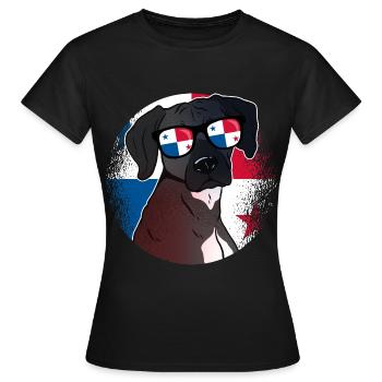 Panama - Frauen T-Shirt - Schwarz - Vorne - AI Model Female 172 dark (172cm)