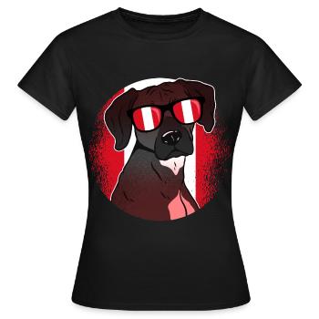 Peru - Frauen T-Shirt - Schwarz - Vorne - AI Model Female 172 dark (172cm)