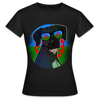 Roma - Women's T-Shirt - black - Front - AI Model Female 172 dark (172cm)