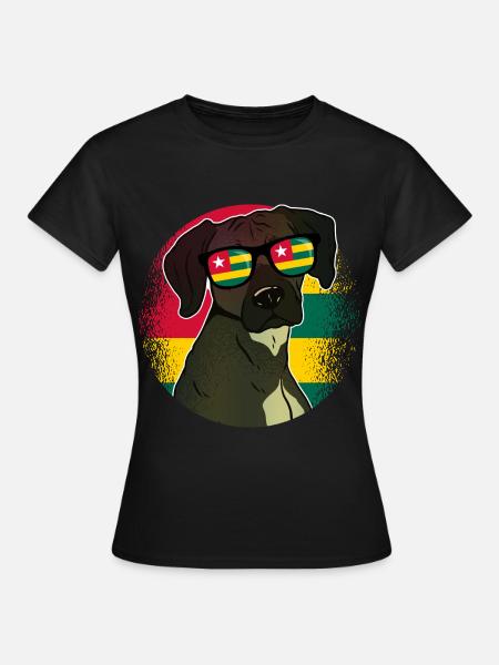 Togo - Frauen T-Shirt - Schwarz