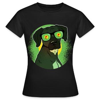 Zaire - Frauen T-Shirt - Schwarz - Vorne - AI Model Female 172 dark (172cm)