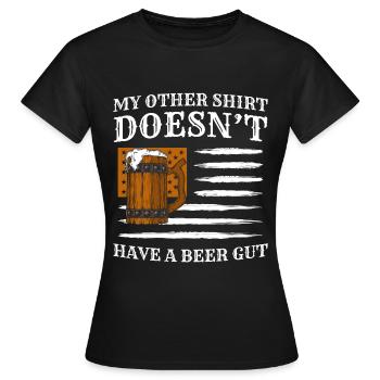 Célébrez la fête de l’ivresse - T-shirt Femme - noir - Devant - AI Model Female 172 dark (172cm)