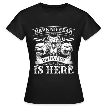 Security Breit - Frauen T-Shirt - Schwarz - Vorne - AI Model Female 172 dark (172cm)