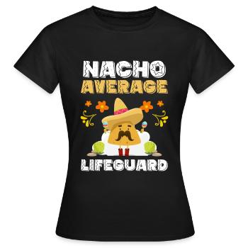 Maître-nageur sauveteur - T-shirt Femme - noir - Devant - AI Model Female 172 dark (172cm)