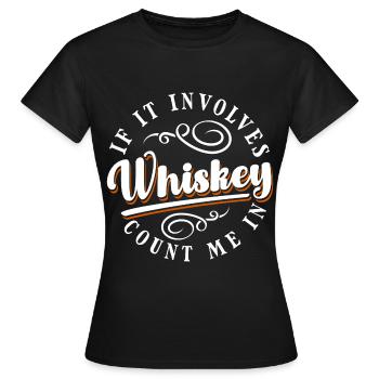 Rum Barkeeper Trinker Rausch - Frauen T-Shirt - Schwarz - Vorne - AI Model Female 172 dark (172cm)