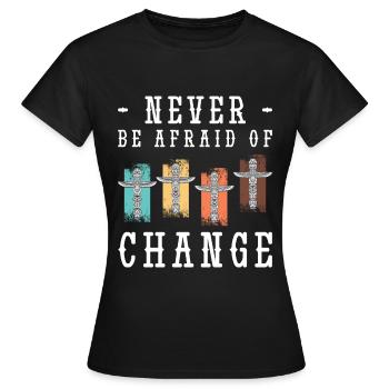 Dream, Mystical, Motivation, Esotericism - Women's T-Shirt - black - Front - AI Model Female 172 dark (172cm)