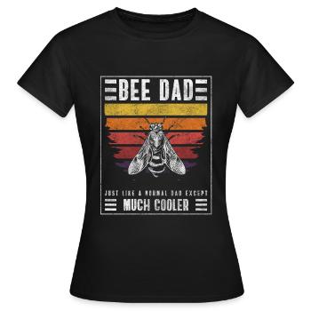 Abeille à miel Bourdon World Saver Abeille - T-shirt Femme - noir - Devant - AI Model Female 172 dark (172cm)
