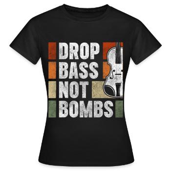 Musiker Musikschule Musikverein - Frauen T-Shirt - Schwarz - Vorne - AI Model Female 172 dark (172cm)