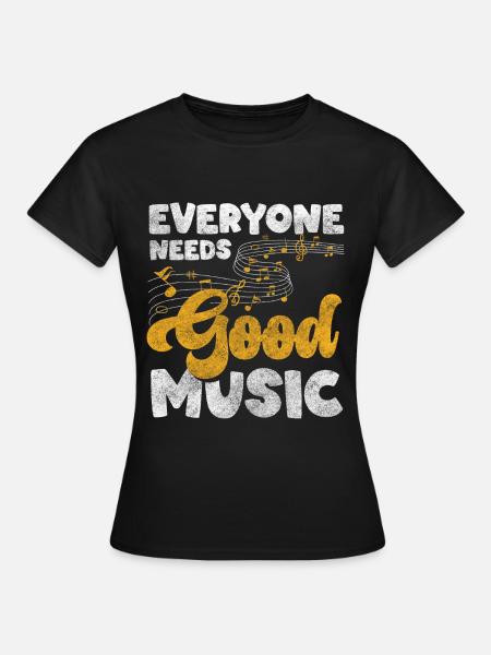 Musiker Band Fan - Frauen T-Shirt - Schwarz