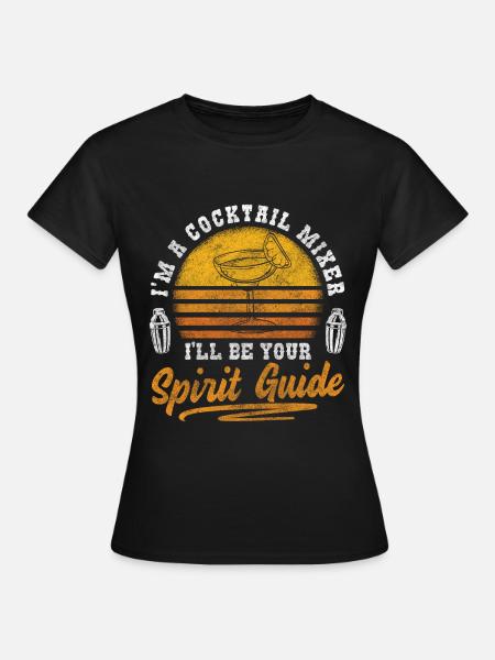 Mixer Getränke Trinker Rum - Frauen T-Shirt - Schwarz