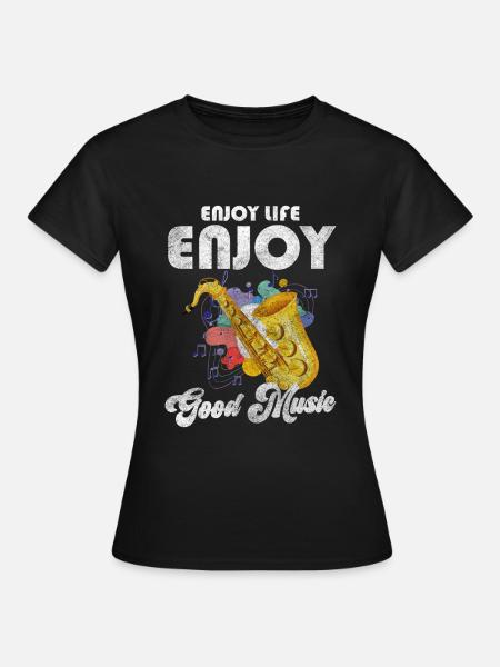 Musicien de rue, performance créative - T-shirt Femme - noir