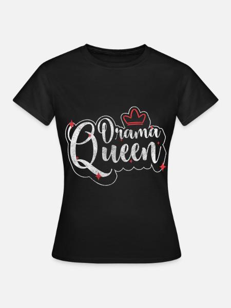 Krone Rampenlicht - Frauen T-Shirt - Schwarz