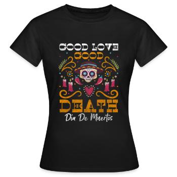 Holiday Death October Remembrance - Women's T-Shirt - black - Front - AI Model Female 172 dark (172cm)