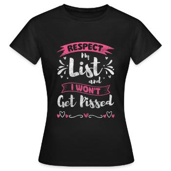 Shopping Fashion Shopping Queen - Women's T-Shirt - black - Front - AI Model Female 172 dark (172cm)