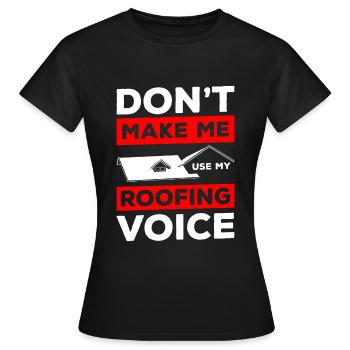 Maison du marteau artisanal - T-shirt Femme - noir - Devant - AI Model Female 172 dark (172cm)