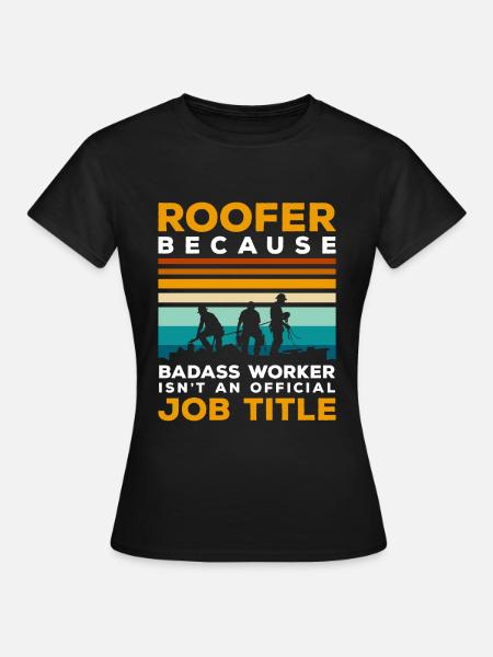 Zimmermann Dachdecken Hammer Zimmerer - Frauen T-Shirt - Schwarz