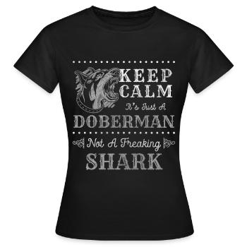 Chien de garde Chien de race pure - T-shirt Femme - noir - Devant - AI Model Female 172 dark (172cm)