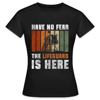 Nageurs Hobby Bouée de sauvetage Piscine extérieure - T-shirt Femme - noir - Devant - AI Model Female 172 dark (172cm)