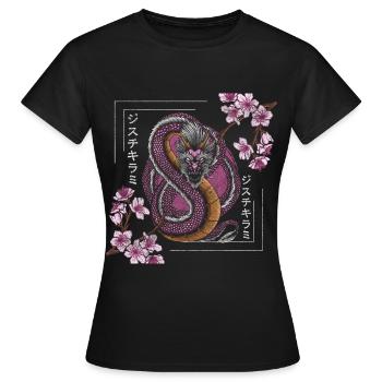 Orient Kultur Ehrenkodex - Frauen T-Shirt - Schwarz - Vorne - AI Model Female 172 dark (172cm)