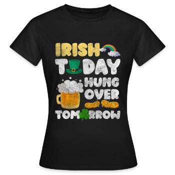 Ireland Beer Tourism - Women's T-Shirt - black - Front - AI Model Female 172 dark (172cm)