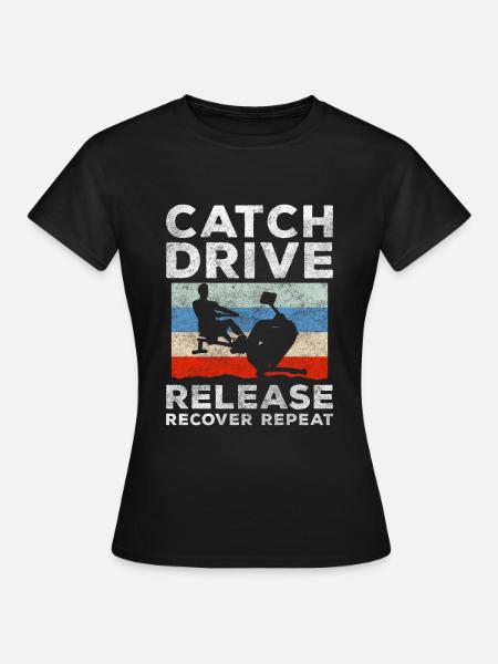 rowing machine Trainer Gym - Women's T-Shirt - black