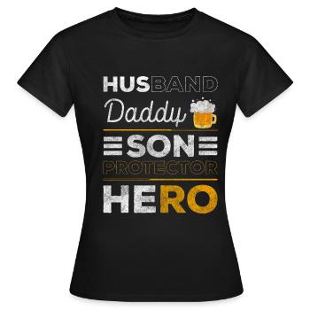 Männer Trinken Ehrentag Geschenk - Frauen T-Shirt - Schwarz - Vorne - AI Model Female 172 dark (172cm)