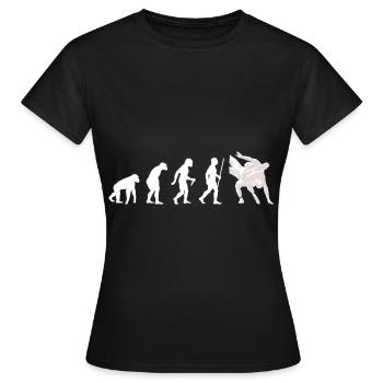 Ringen, Ringer - Frauen T-Shirt - Schwarz - Vorne - AI Model Female 172 dark (172cm)