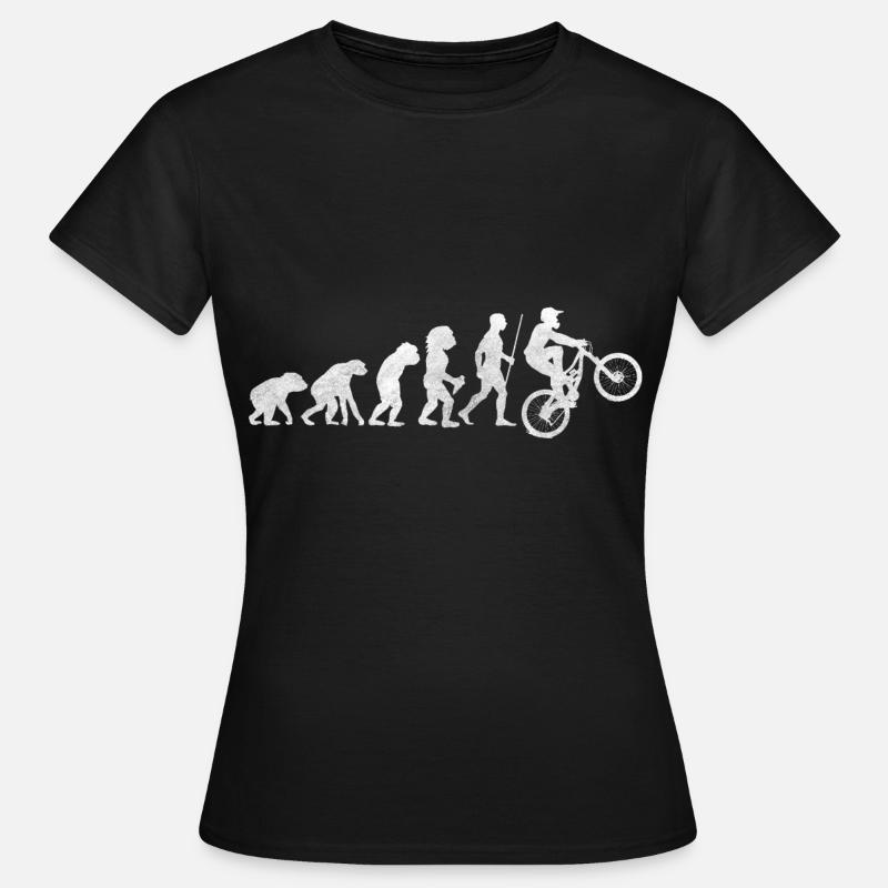 Bicycle evolution - Women's T-Shirt - black