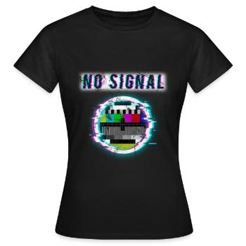 Modèle de test - T-shirt Femme - noir - Devant - AI Model Female 172 dark (172cm)