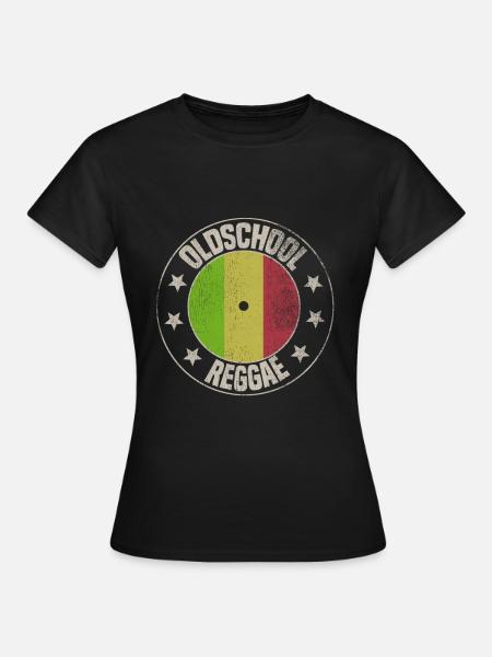 reggae oldschool grunge - Women's T-Shirt - black