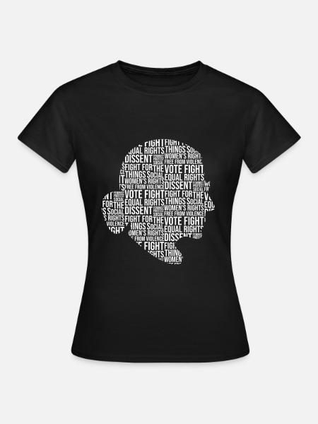 Ruth Bader Ginsburg Frauenrechte Dissent Geschenk - Frauen T-Shirt - Schwarz