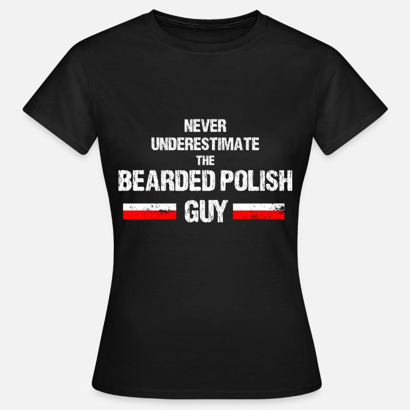 bearded polish - Women's T-Shirt - black