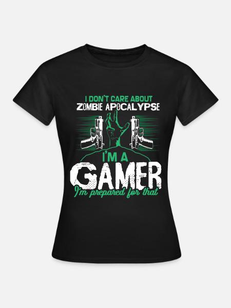Zombie Apocalypse Virus Halloween - T-shirt Femme - noir
