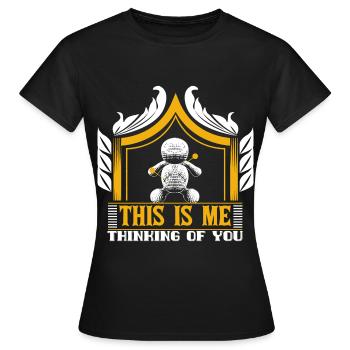 Voodoo Needle - Women's T-Shirt - black - Front - AI Model Female 172 dark (172cm)