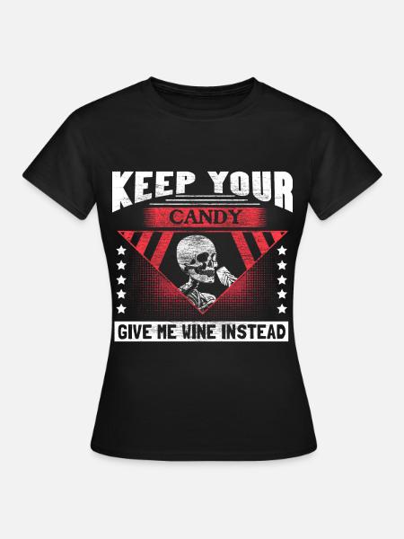 Halloween Totenkopf Gruselig - Frauen T-Shirt - Schwarz