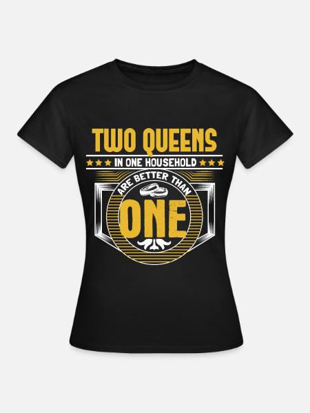 Homo Ehe LGBT+ Liebe Geschenkidee - Frauen T-Shirt - Schwarz