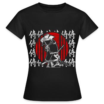 Japon Sakura Lieu de naissance Cadeau - T-shirt Femme - noir - Devant - AI Model Female 172 dark (172cm)