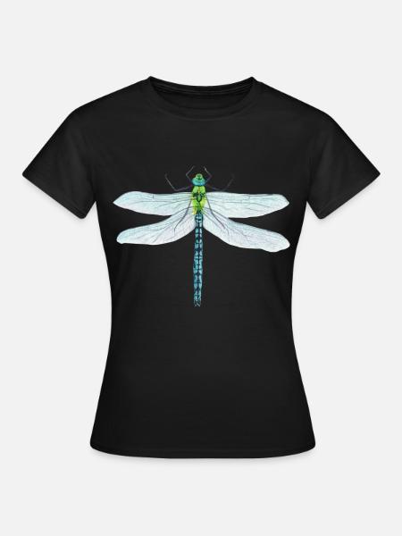 Libelle Insekt Ekelig Giftig Geschenkidee - Frauen T-Shirt - Schwarz