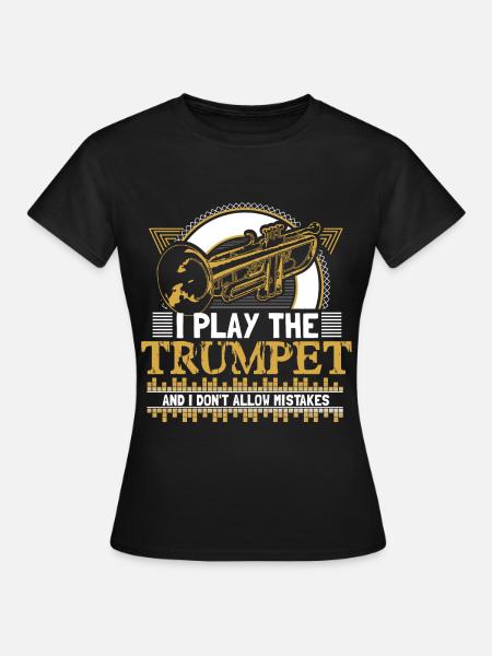 Trompete - Frauen T-Shirt - Schwarz