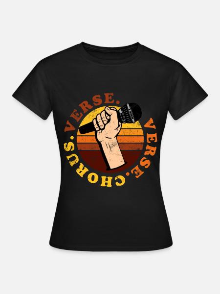 Verse Chorus Verse - Frauen T-Shirt - Schwarz