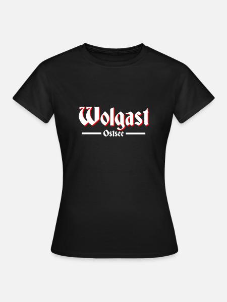 Wolgast - Frauen T-Shirt - Schwarz