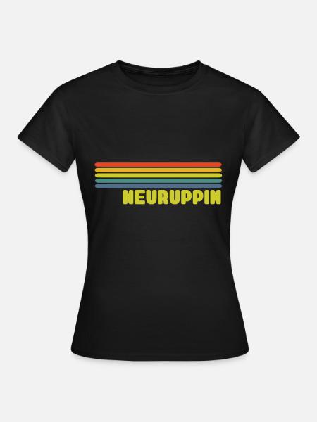 Neuruppin - Frauen T-Shirt - Schwarz