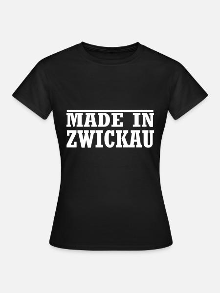 Zwickau - Frauen T-Shirt - Schwarz
