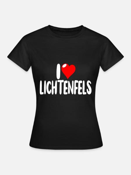 Lichtenfels - Frauen T-Shirt - Schwarz