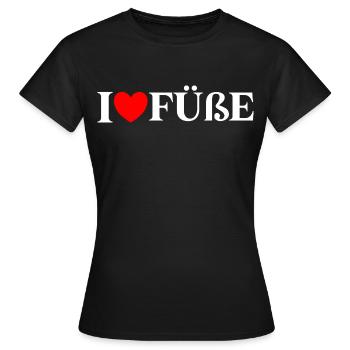 No socks allowed shield feet - Women's T-Shirt - black - Front - AI Model Female 172 dark (172cm)